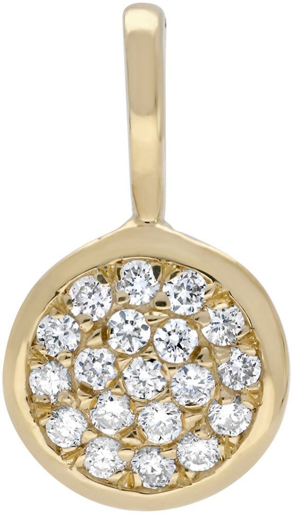 Firetti Кулоны Schmuck Geschenk Gold 585 Halsschmuck Anhänger Halskette Kreis rund