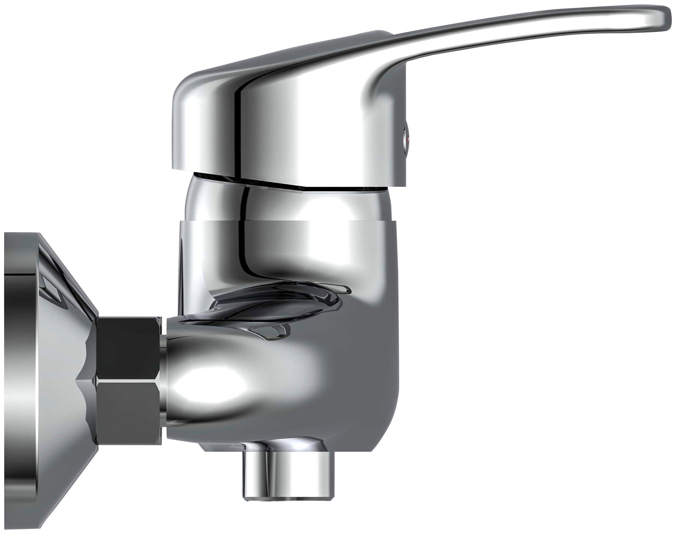 Schütte Duscharmatur Batoni Wasserhahn Bad, Mischbatterie Dusche in Chrom