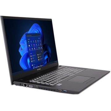 TERRA Mobile 1716U Notebook (43,90 cm/17.3 Zoll, Intel Intel Core i3-1215U, 500 GB SSD, Beleuchtete Tastatur & DVD-Brenner)