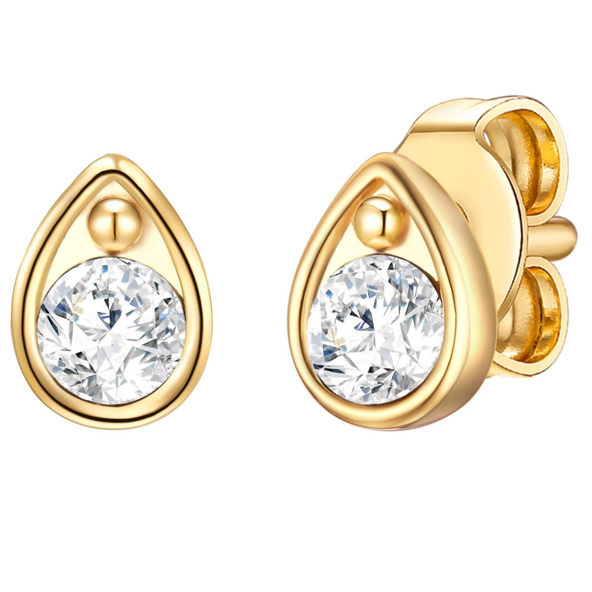 Lulu & Jane Paar Ohrstecker Set: günstig online kaufen