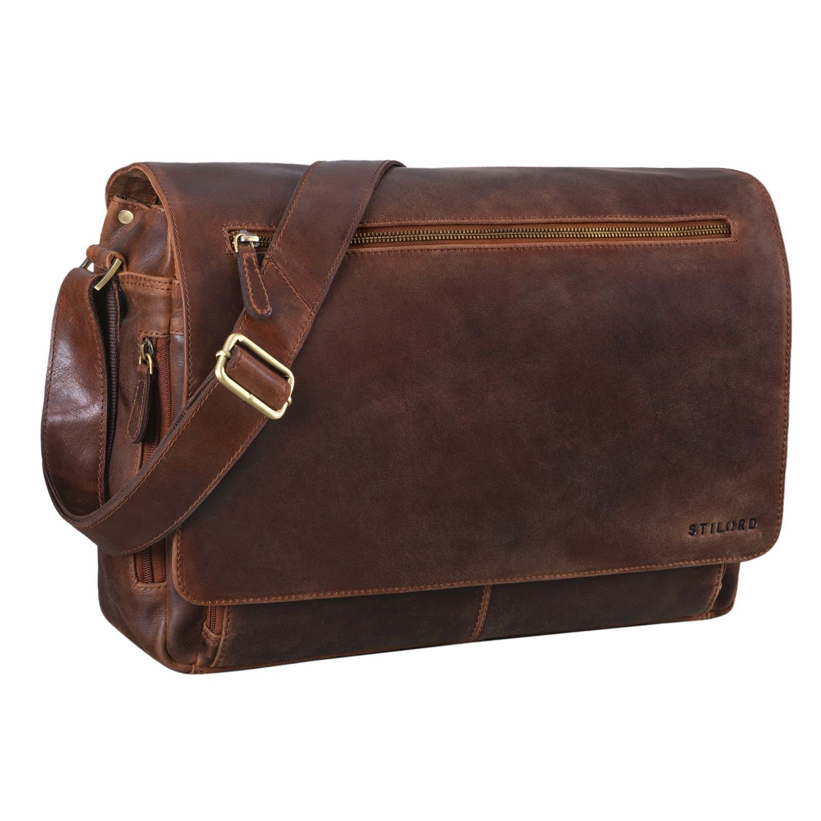 Laptoptasche "Jan" 15,6 Zoll Laptoptasche Leder