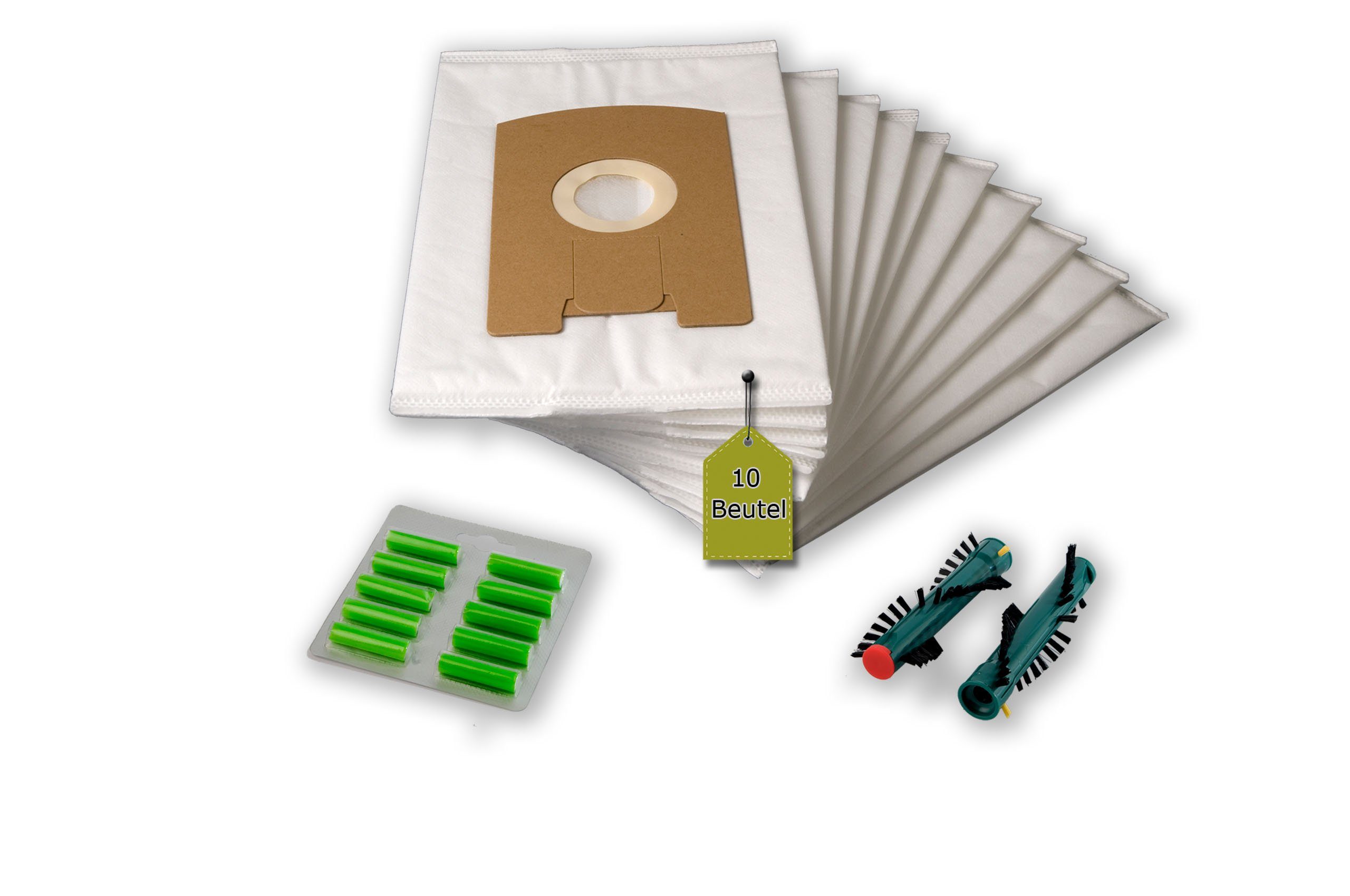 eVendix Staubsaugerbeutel passend für Vorwerk Tiger VT 260, passend für Vorwerk, 1 St., Vorwerk Kobold / Tiger VT 260, 265, 270, 300