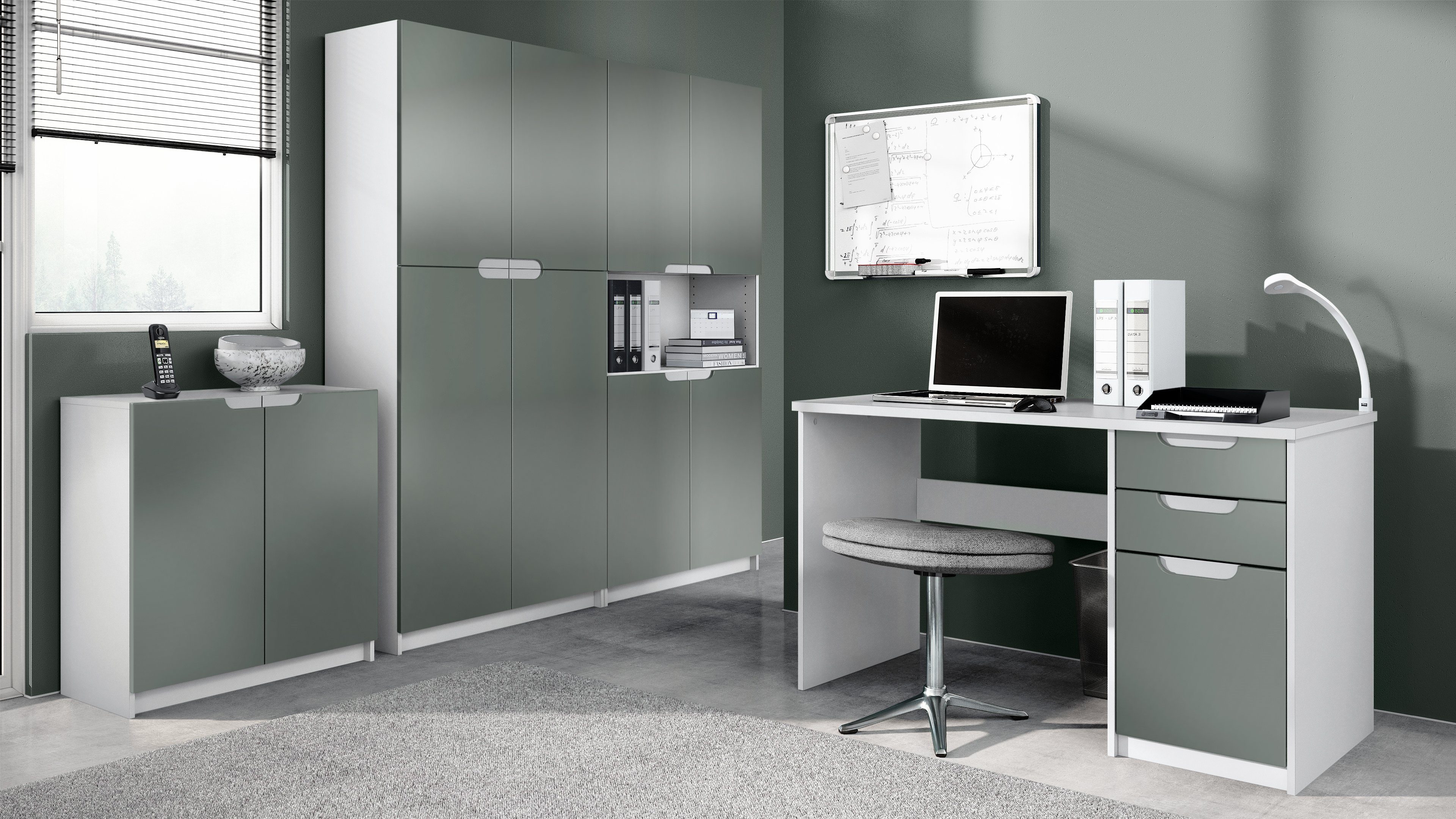 Vladon Aktenschrank Logan (Büromöbel-Set, mit 1 günstig online kaufen