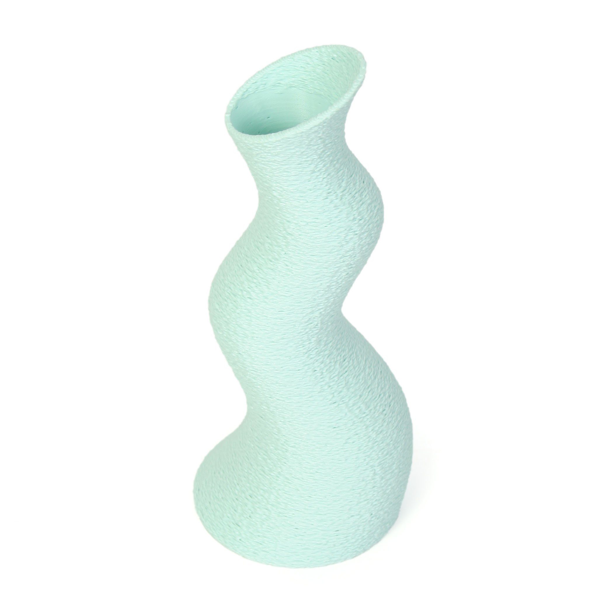 bruchsicher Water aus aus Feder nachwachsenden Designer Vase wasserdicht Kreative & – Green Rohstoffen; Dekorative Dekovase Blumenvase Bio-Kunststoff,