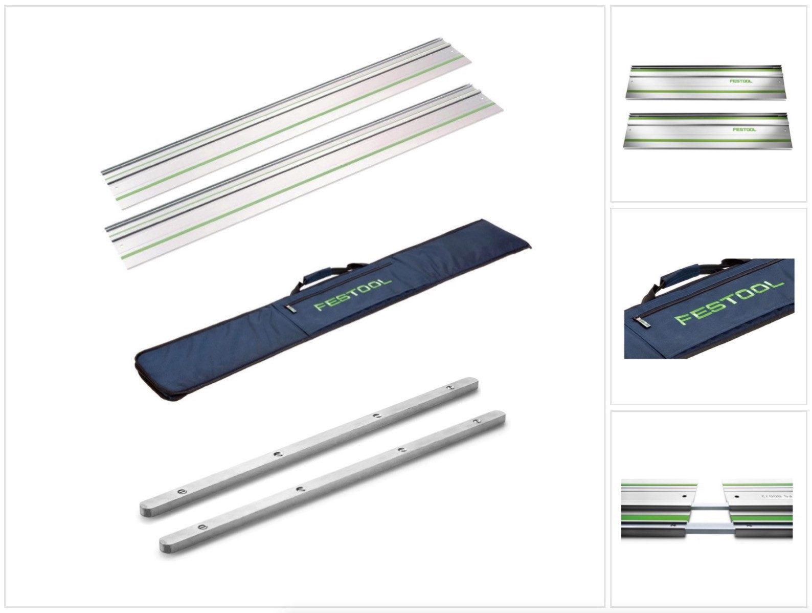 FESTOOL Maschinen-Führungsschienen FS 1400/2 Führungsschiene 1400 mm 2 x (491498)