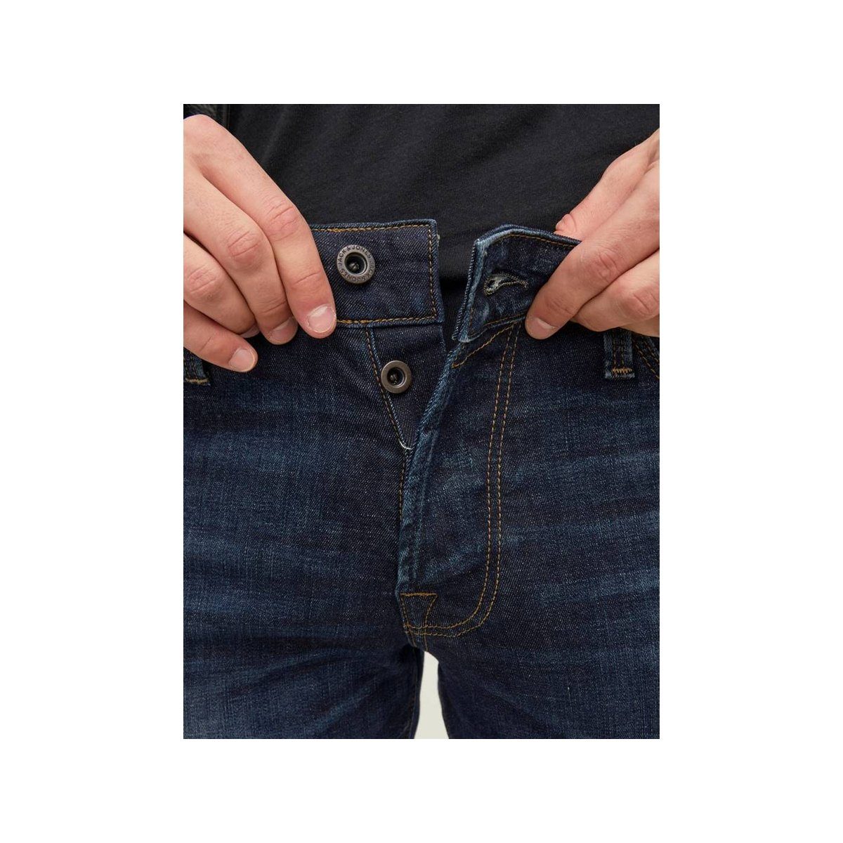 & Jack (1-tlg) blau 5-Pocket-Jeans Jones
