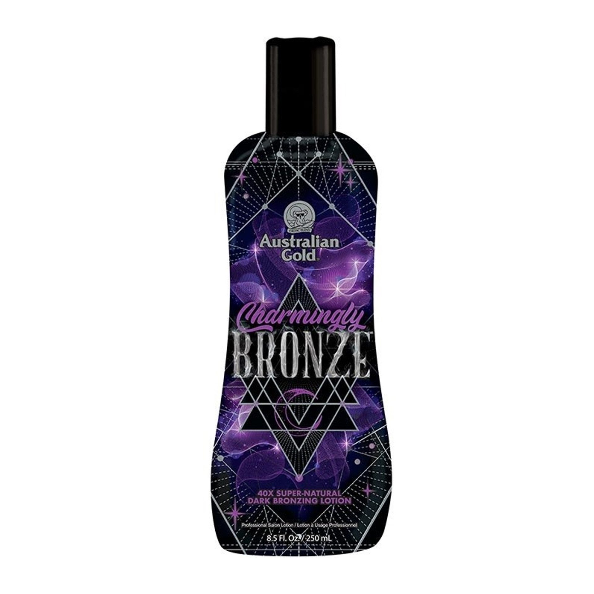 Australian Gold Selbstbräunungslotion Charmingly Bronze 250ml, Hanfsamenöl, Vitamin-Elixier