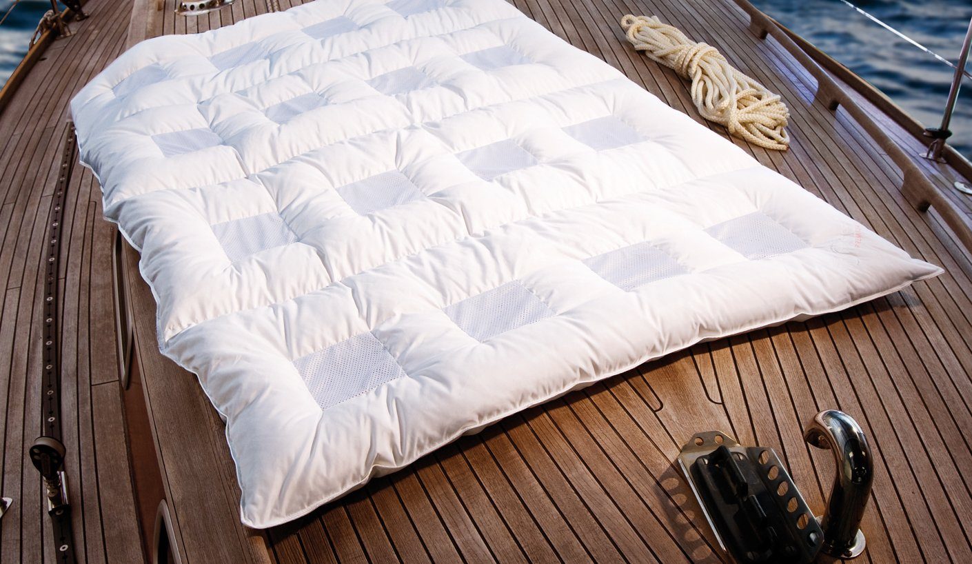 Climabalance Gänsedaunenbettdecke ClimaBalance Daunendecke Premium medium, günstig online kaufen