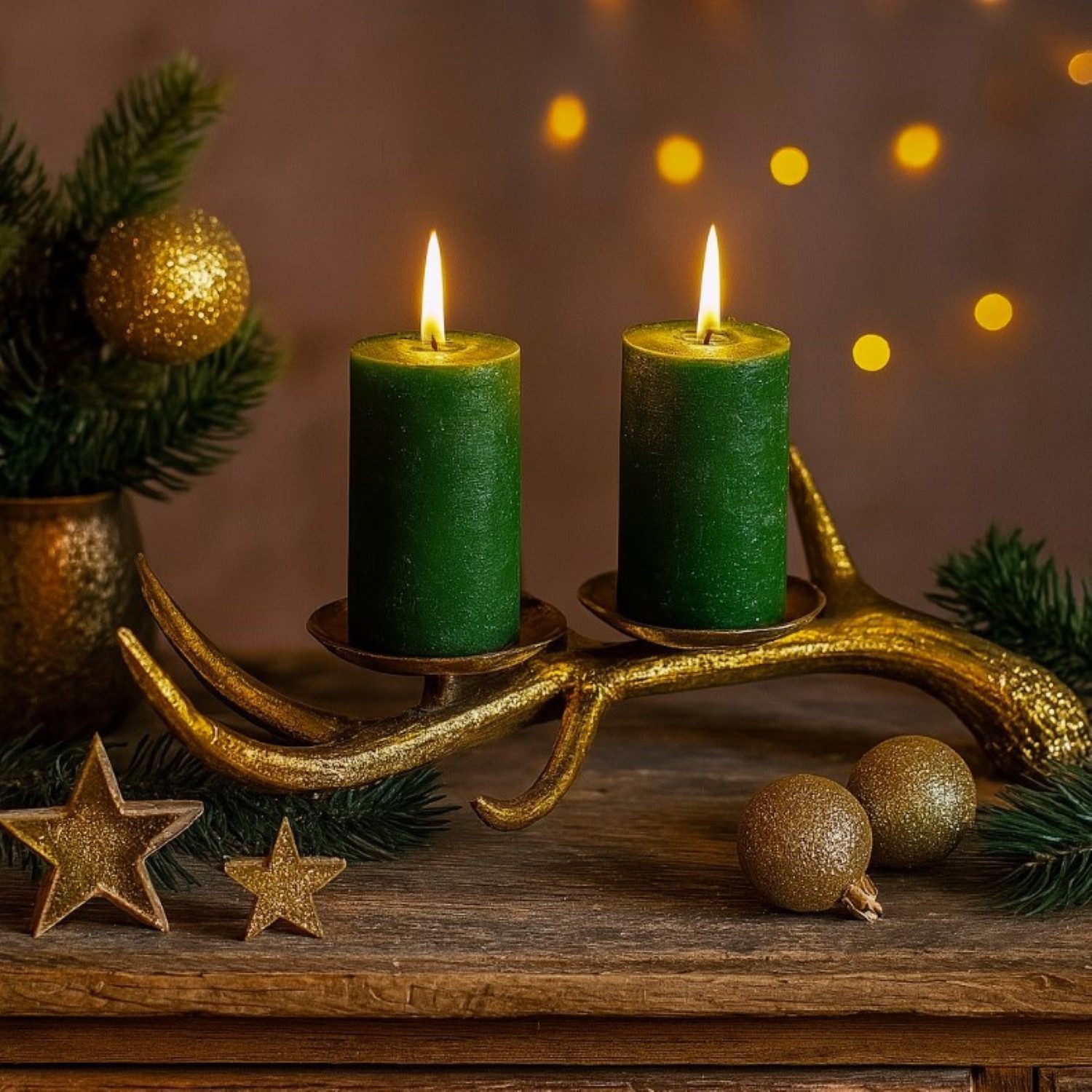 Online-Fuchs Kerzenhalter - Kerzenständer Hirschgeweih - günstig online kaufen