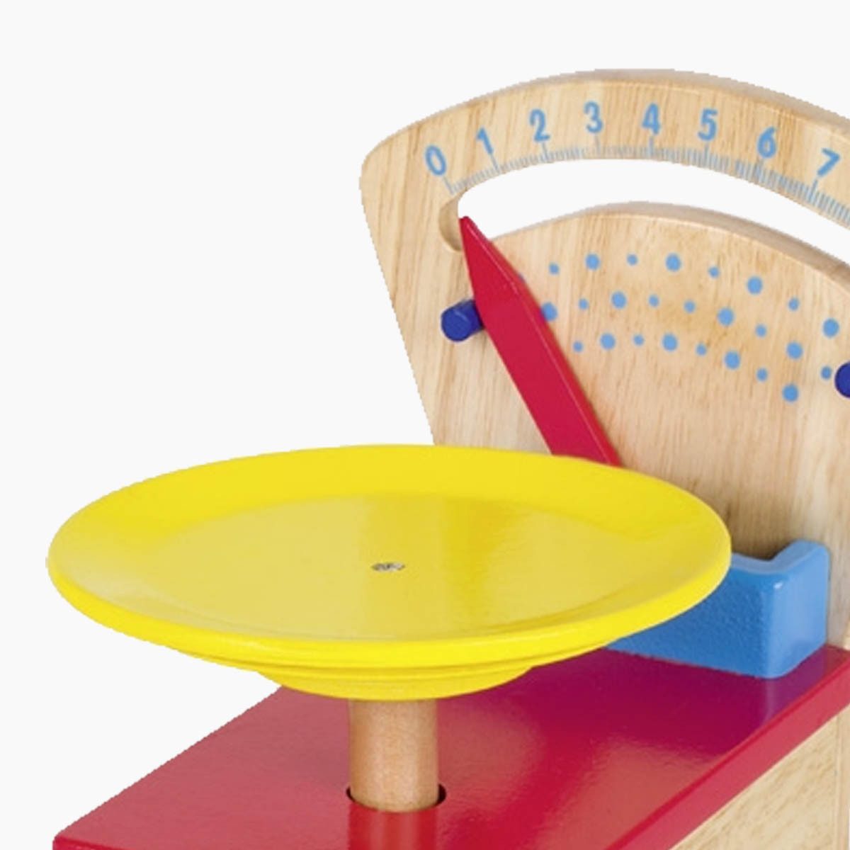 goki Kinder-Küchenwaage Waage Goki Bunt, (packung, 1-tlg., set), kindgerechtes Design und langlebige Qualität
