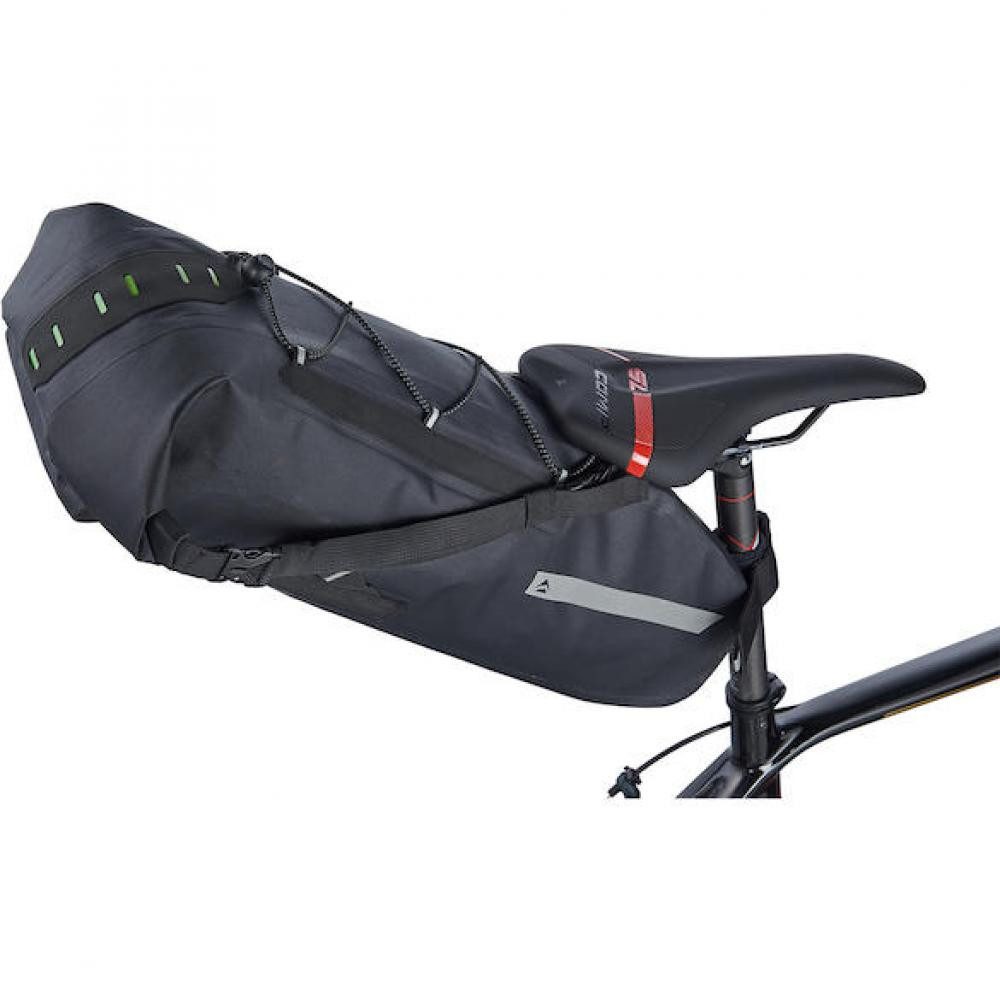 Merida Fahrradtasche Merida Satteltasche Travel Bag Onesize Schwarz - wasserdichte Bikepack