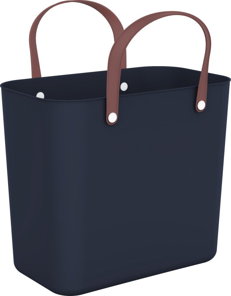 ROTHO Einkaufsbeutel Rotho Einkaufskorb 25 L Albula midnight blau günstig online kaufen