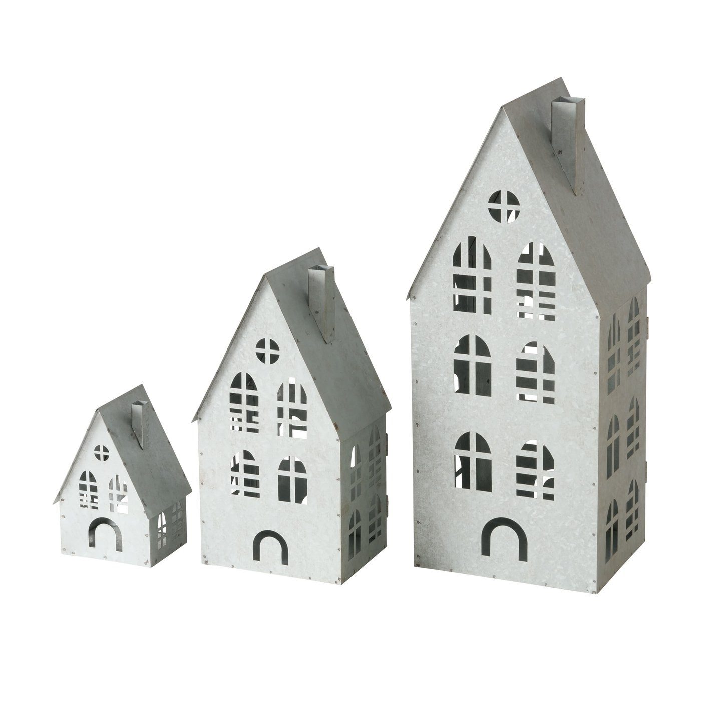 BOLTZE GRUPPE GmbH Kerzenlaterne Boltze Laternenset Dover 3-teilig