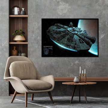 Star Wars Poster Star Wars Poster Millennium Falcon 91,5 x 61 cm