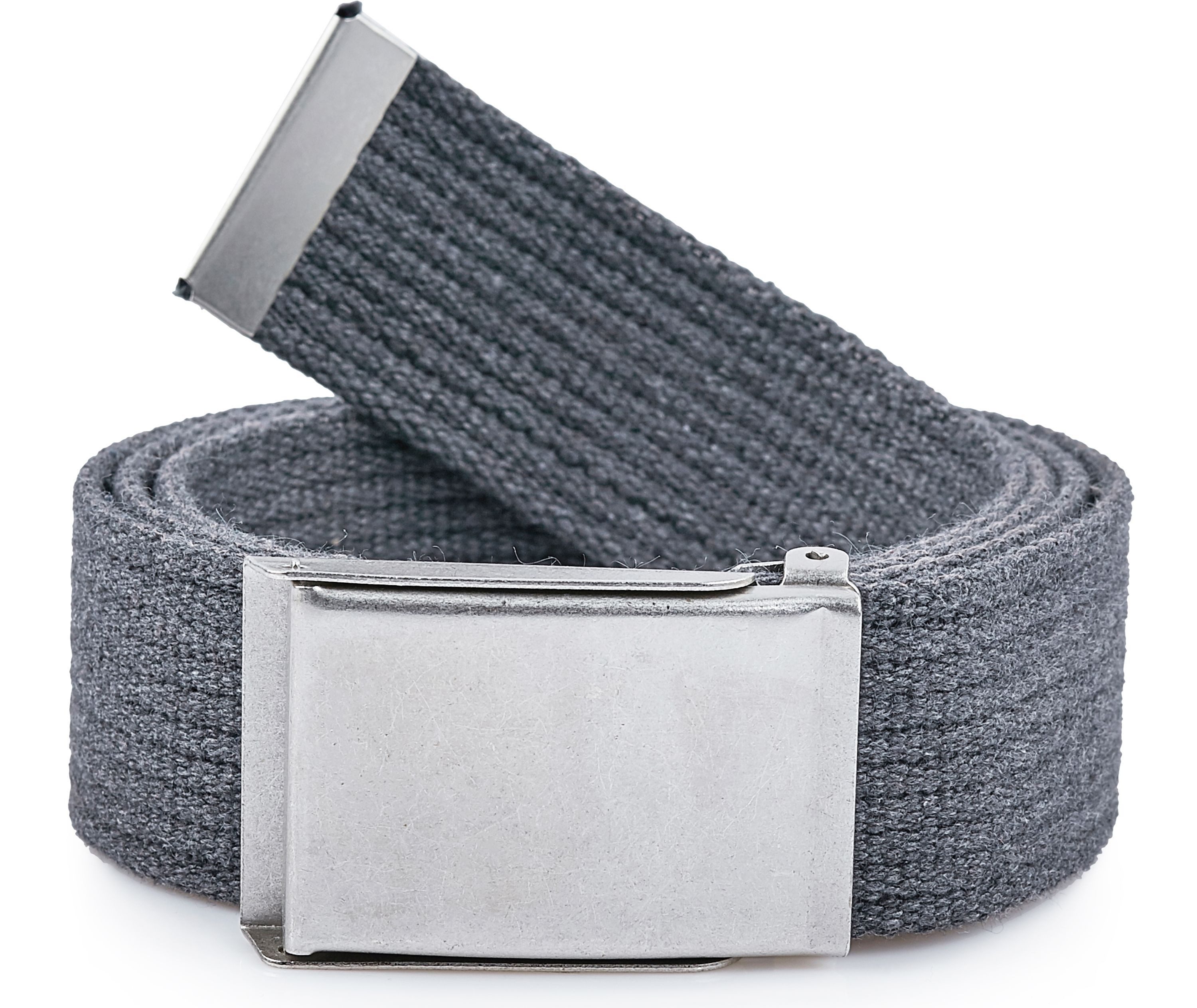 Ladeheid Stoffgürtel Herren Gürtel 120 cm (Gesamtlänge 130 cm) x 4 cm P10 (1-St)
