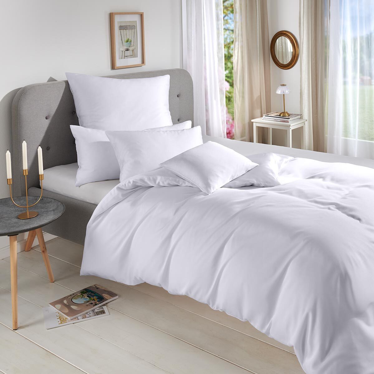 TRAUMSCHLAF Bettwäsche Uni Tencel™ Lyocell, Lyocell, 2 teilig, glatte Oberf günstig online kaufen