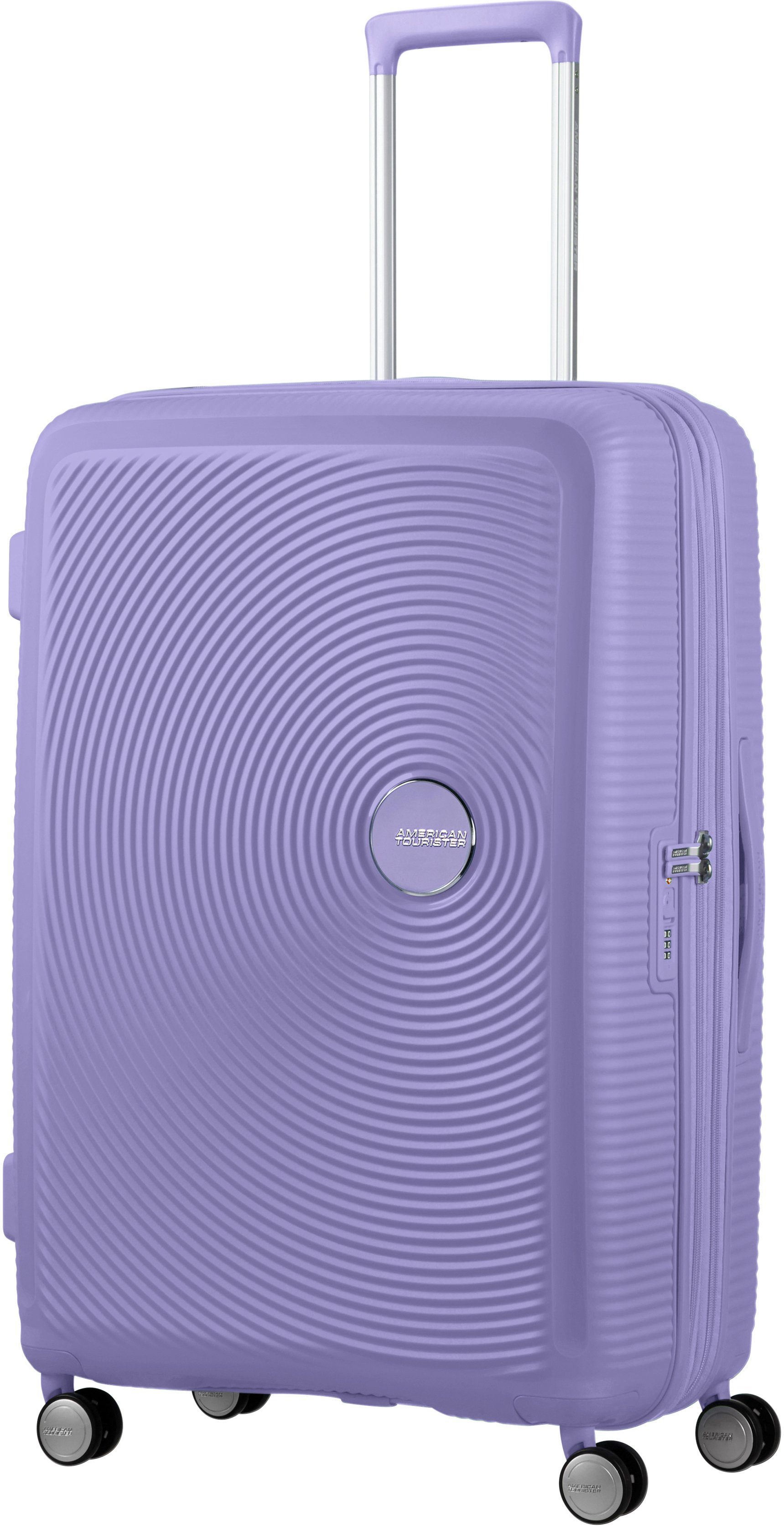 Lavender Volumenerweiterung 77 4 Hartschalen-Trolley cm, mit Tourister® American Soundbox, Rollen,