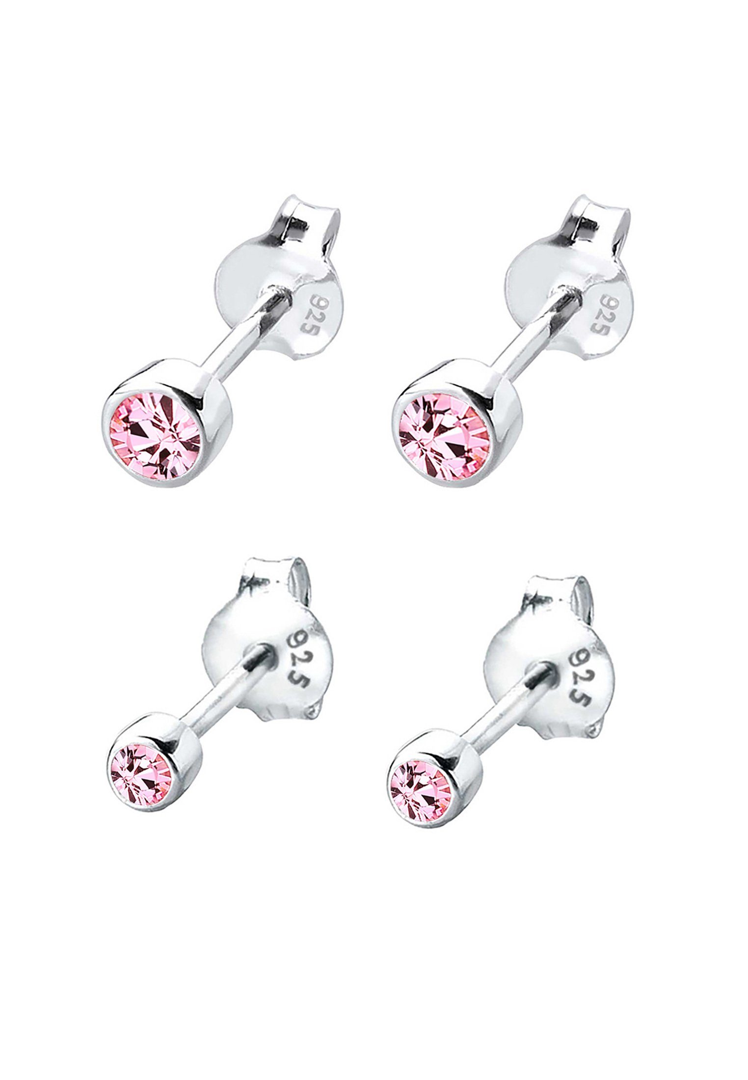 Elli Ohrring-Set 925 Sterling Silber, mit Kristallen von Swarovski®