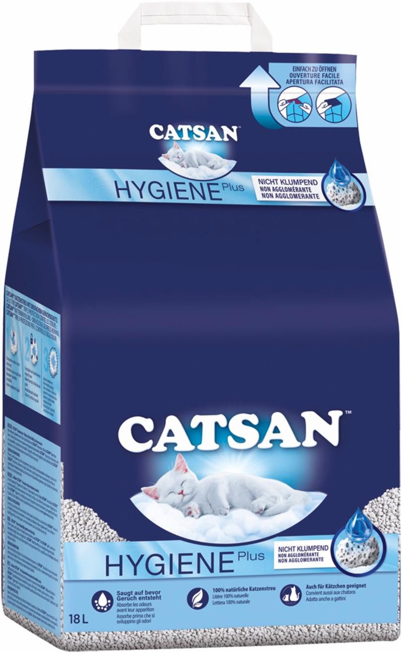Katzenstreu Hygiene Plus 18l
