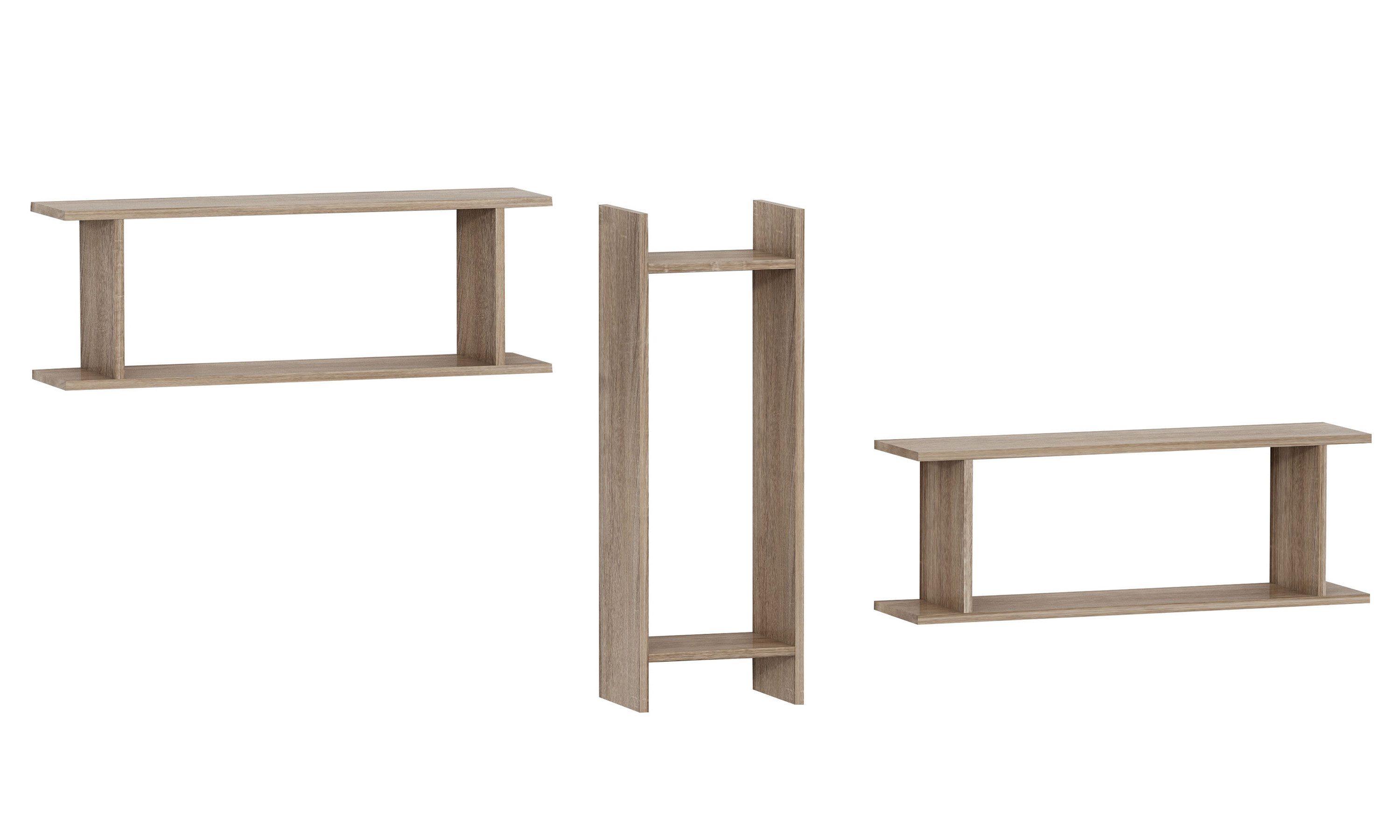 VCM Wandregal Holz Wandregal Wandboard Hängeregal Board SirolaXL