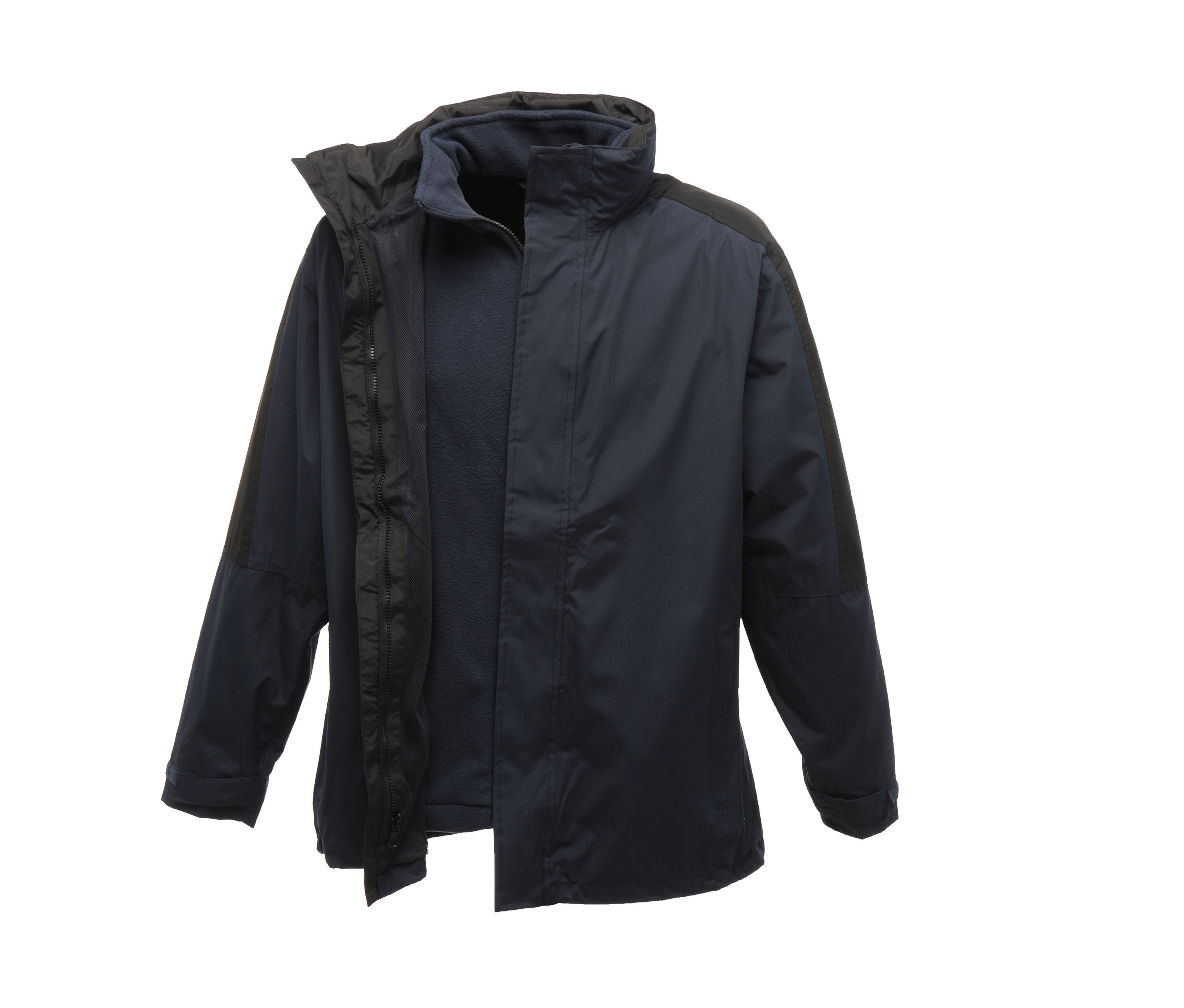Winterjacke 3-in-1 Parka Herren wasserdicht mit Fleece-Innenjacke