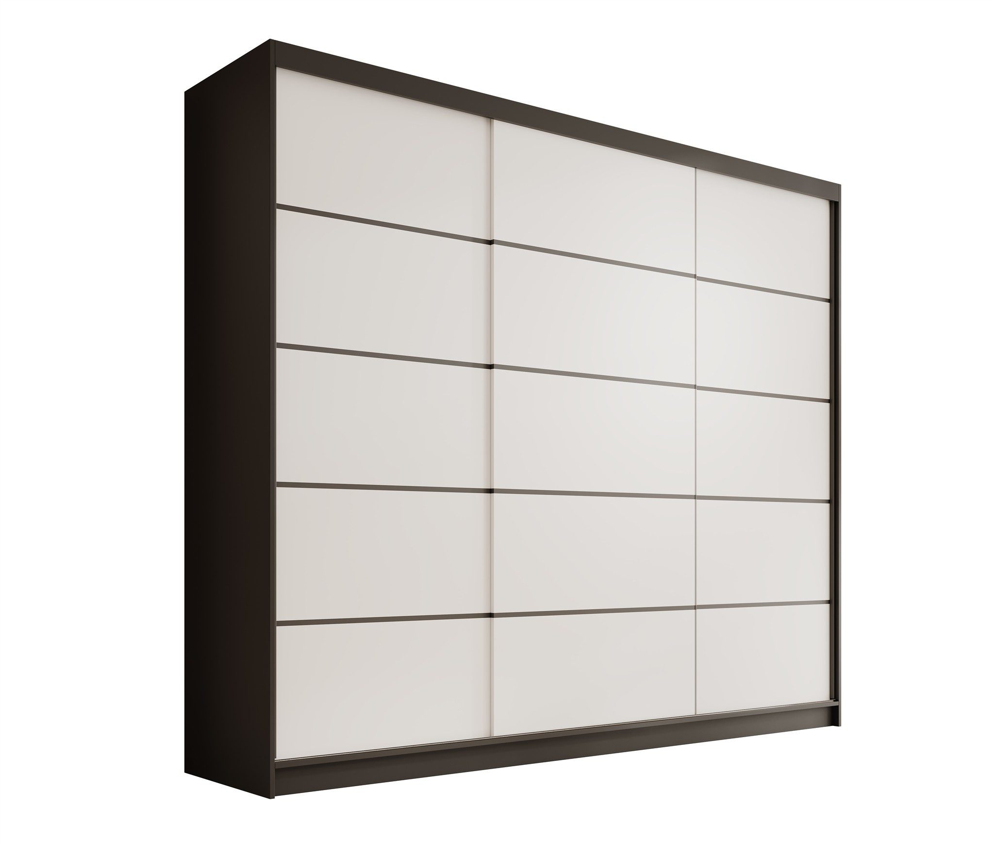 Fun Möbel Schiebetürenschrank Schrank LUND 250 x 215 x 58 cm