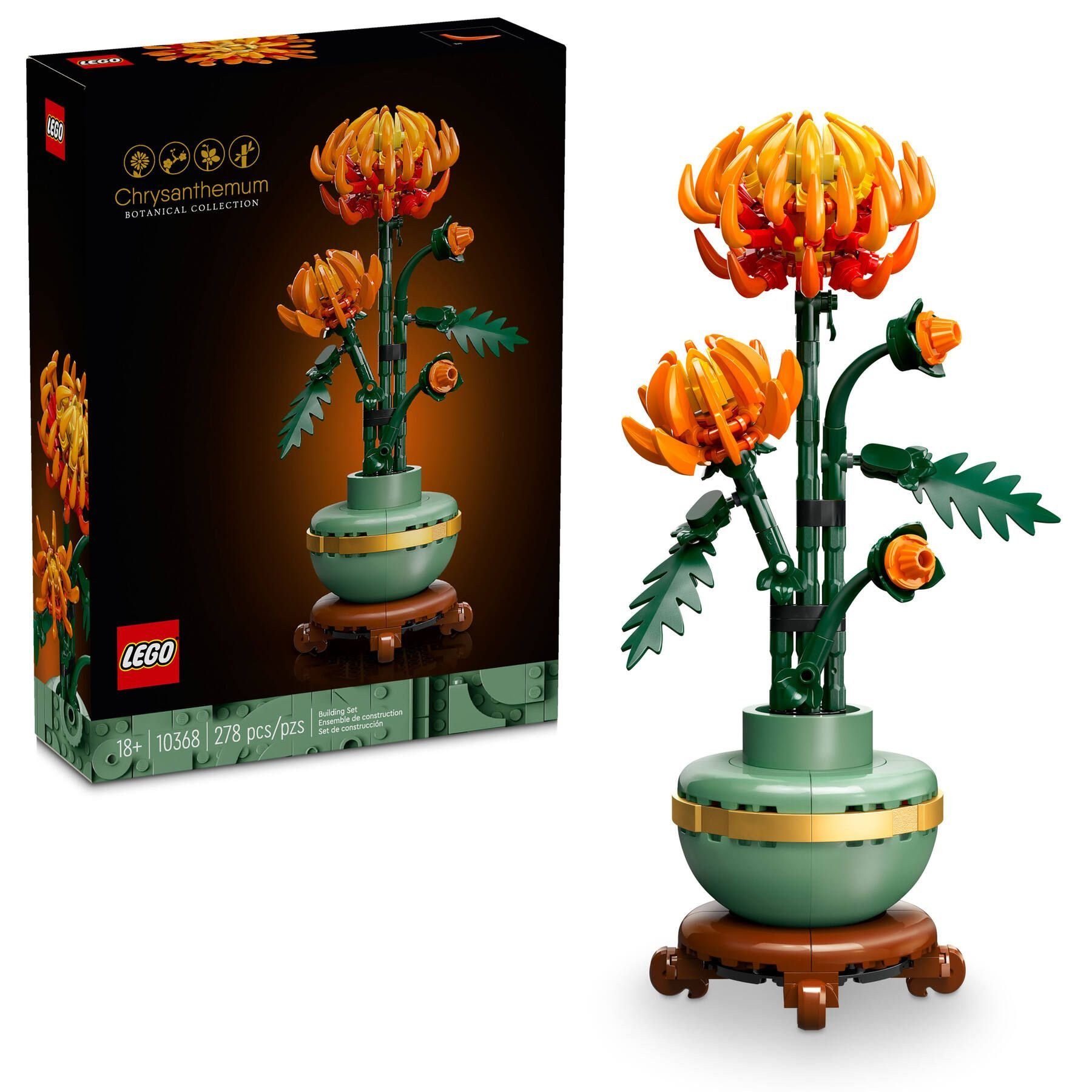 LEGO® LEGO® Icons 10368 Chrysantheme Konstruktionsspielsteine, (278 St) günstig online kaufen