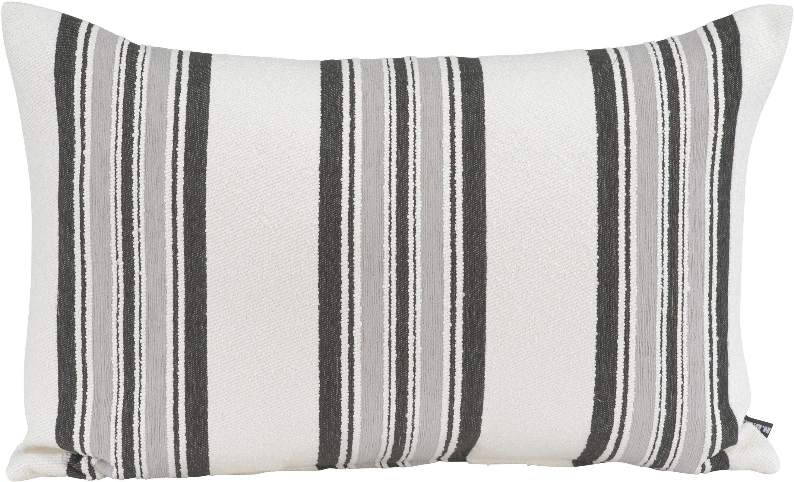 H.O.C.K. Dekokissen Sera Duo, Streifenkissen inkl. Füllung, 60x40cm, Sofakissen, gestreift