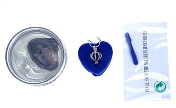 Kremers Schatzkiste Kette mit Anhänger Zauberhafte Wunschperle für deinen Schatz mit Halskette im Geschenkkarton Perle Schmuck Kette