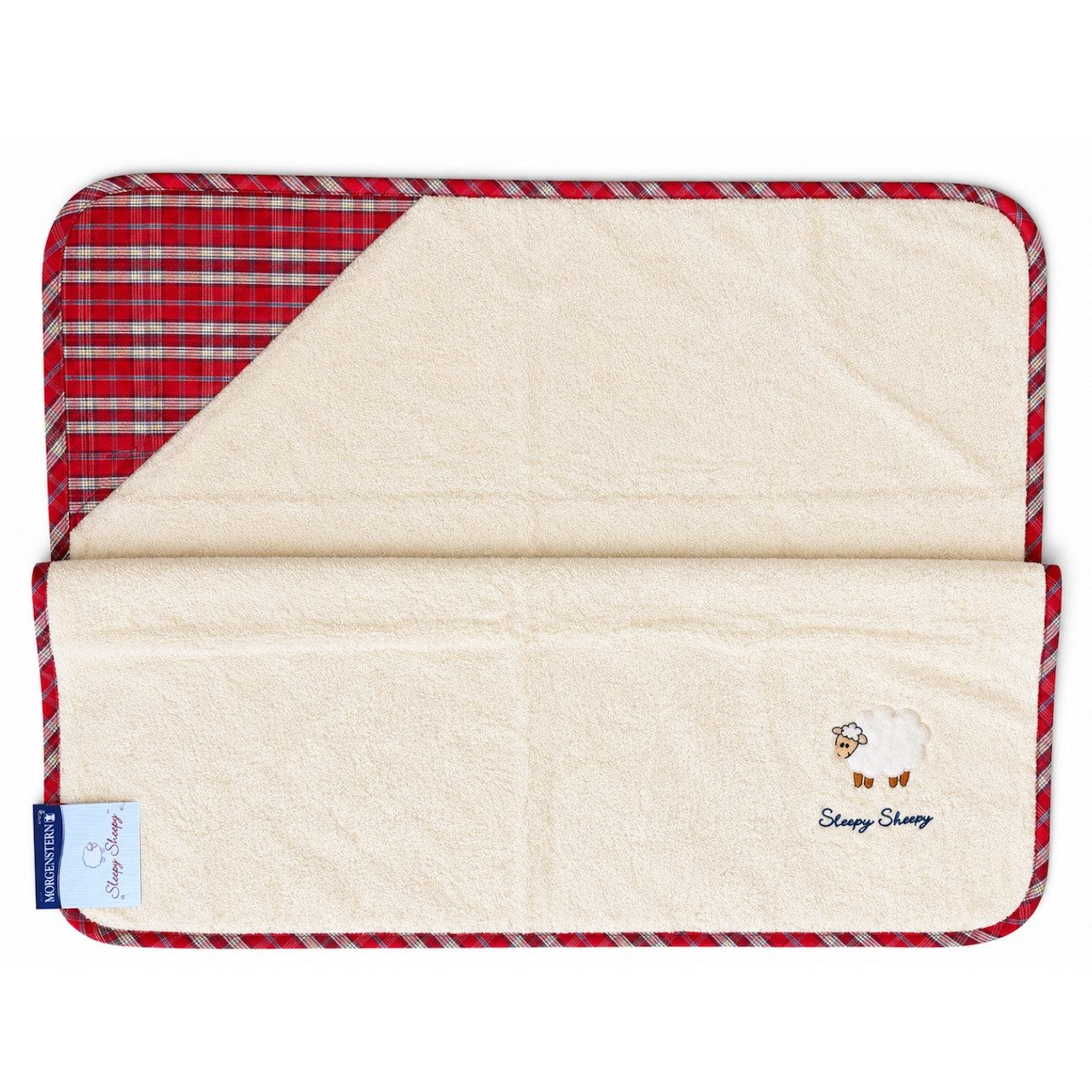 Morgenstern Babybademantel Badeponcho aus Baumwolle Weich & Saugfähig – Badehandtuch für Kinder