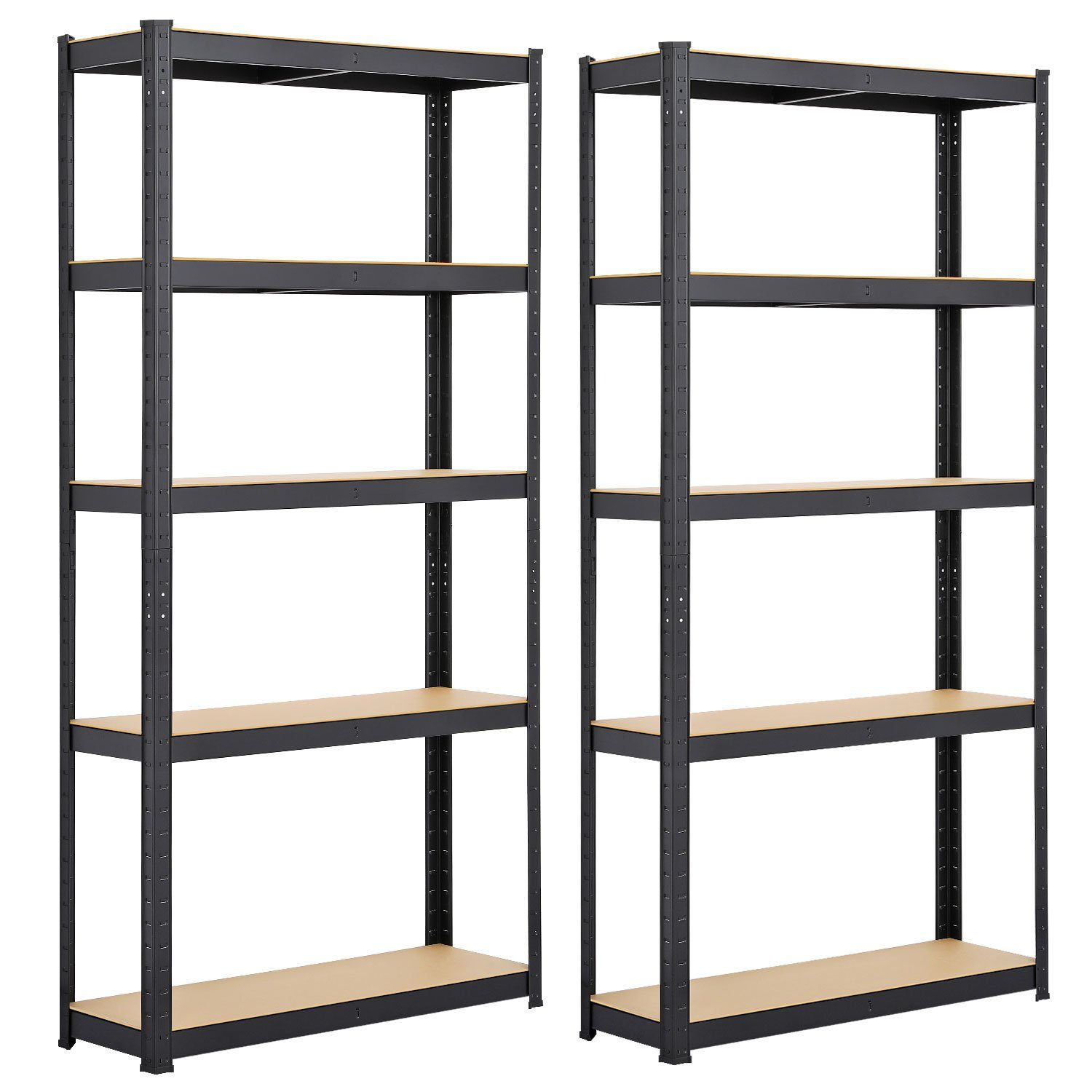 Yaheetech Schwerlastregal 180 x 30 x 180cm, Standregal Kellerregal, 5 verst günstig online kaufen