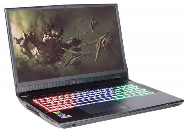 CAPTIVA Advanced Gaming I63-402 Gaming-Notebook (40,9 cm/16,1 Zoll, Intel Core i7 10700, GeForce RTX 3060, 1000 GB HDD, 1000 GB SSD)