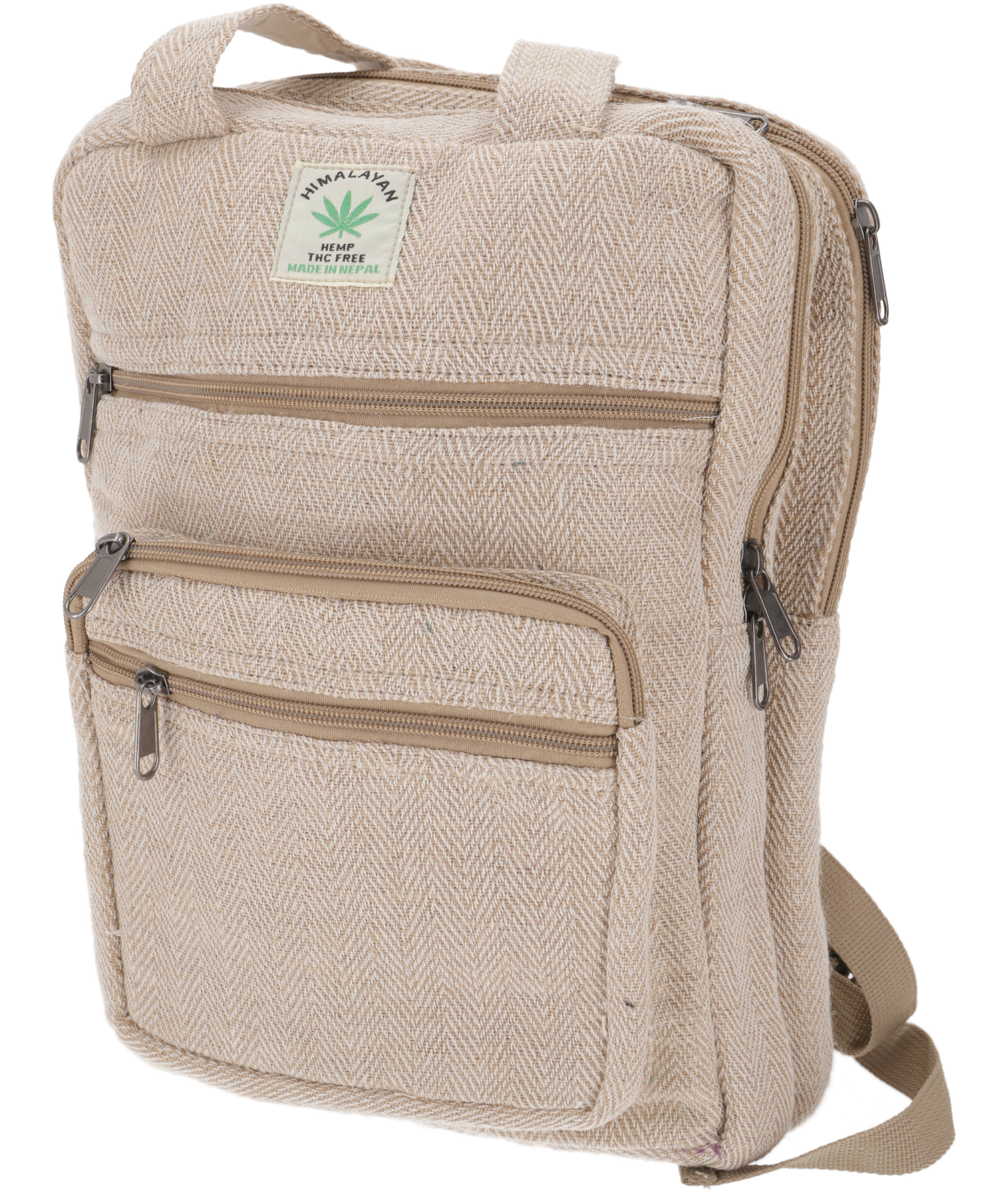 Guru-Shop Freizeitrucksack Ethno Hanf Rucksack, Laptoptasche günstig online kaufen