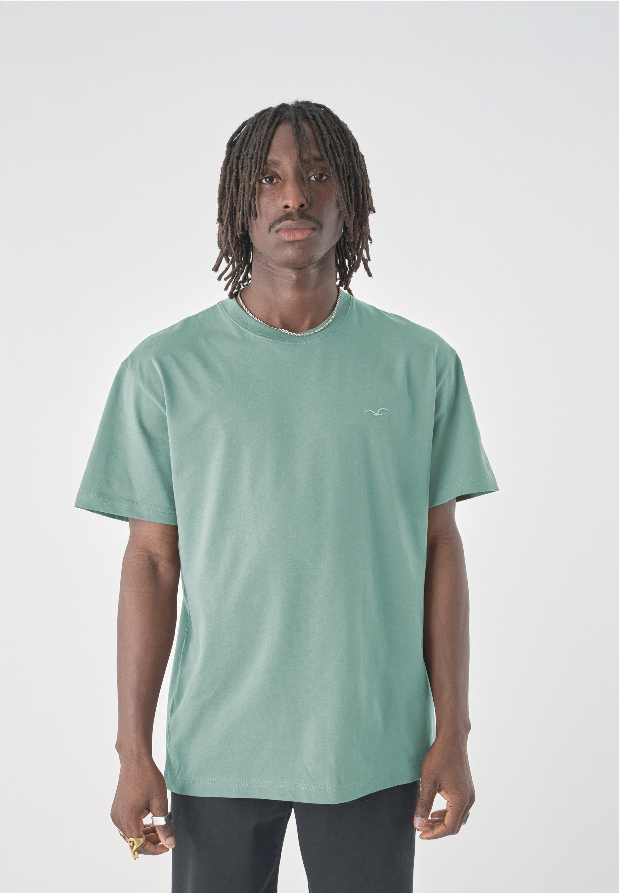 Cleptomanicx T-Shirt Ligull Boxy 2 in schlichtem Design