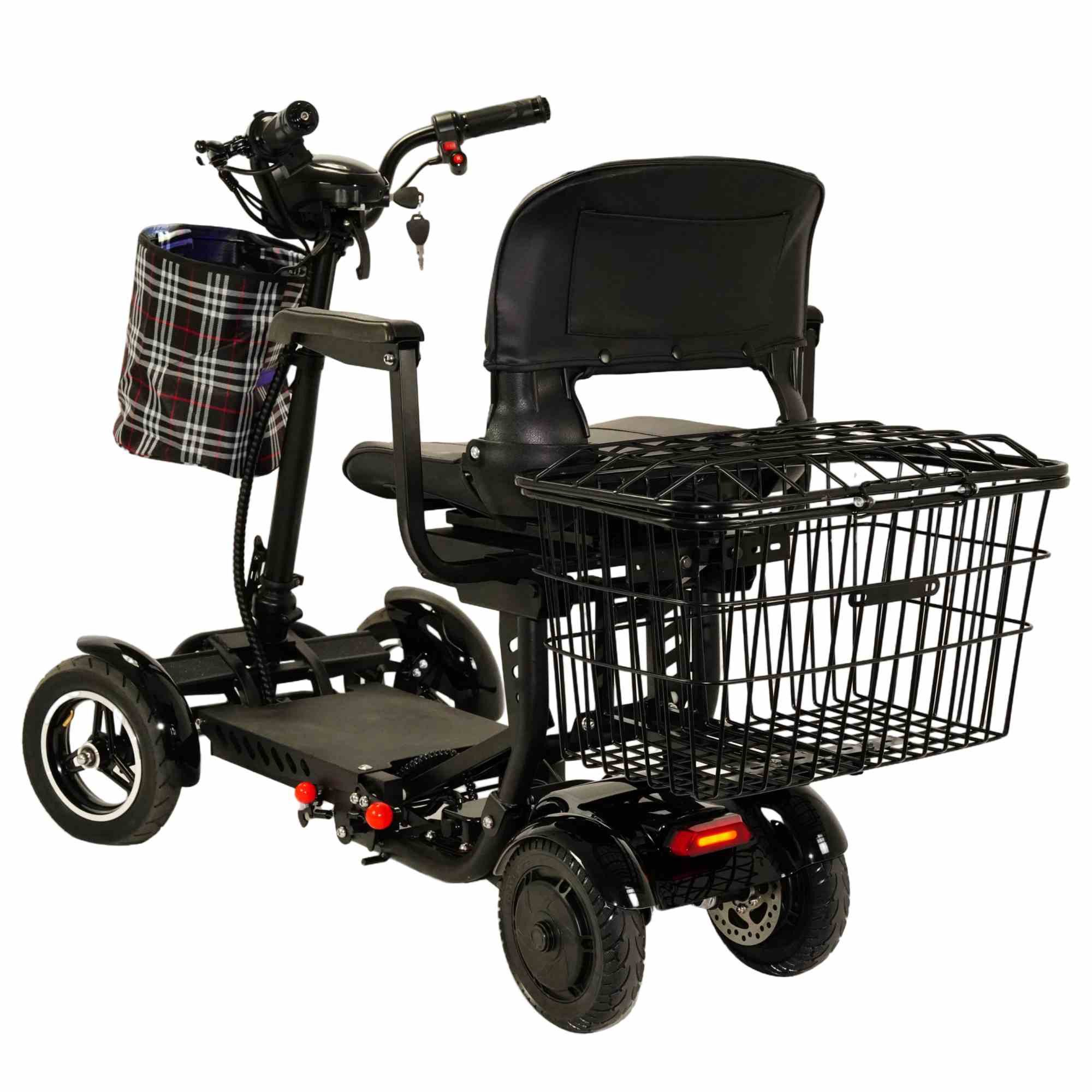Urban Hopper E-Motorroller Elektro Seniorenmobil 4-Rad Mobilitätshilfe Faltbar Urban Hopper, 250 W, 6 km/h, Urban Hopper Best Ager Fold Lithium-Akku ca. 40km – Bild 4 von 5