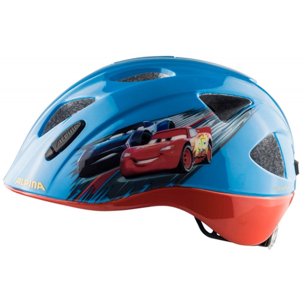 Alpina Kinderhelm Ximo Disney Kinderfahrradhelm Helm cars gloss
