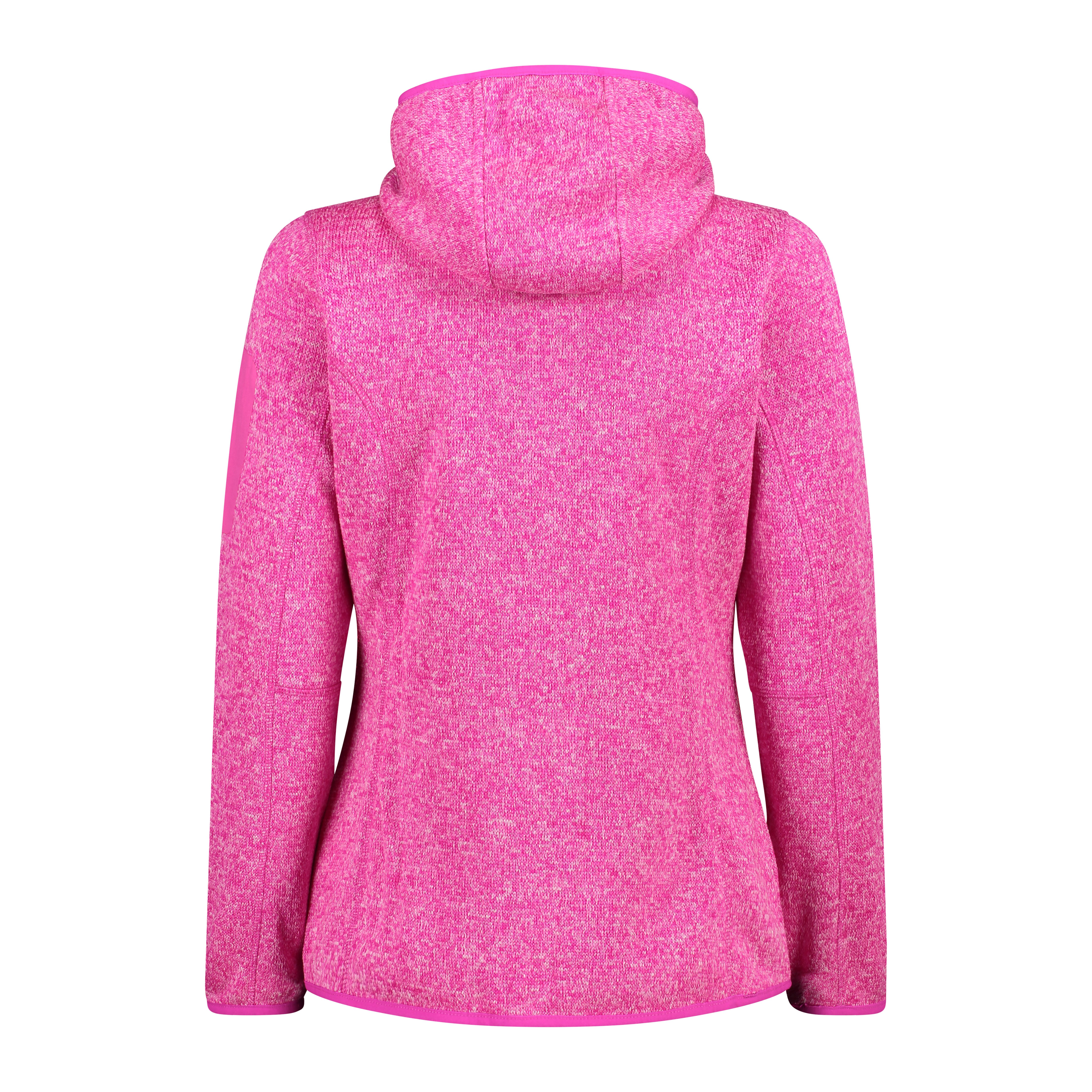 CMP Fleecejacke CMP Damen Jacke Knitted Melange Hoody 3H19826 günstig online kaufen
