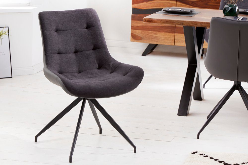 riess-ambiente Esszimmerstuhl DIVANI dunkelgrau, Esszimmer · günstig online kaufen