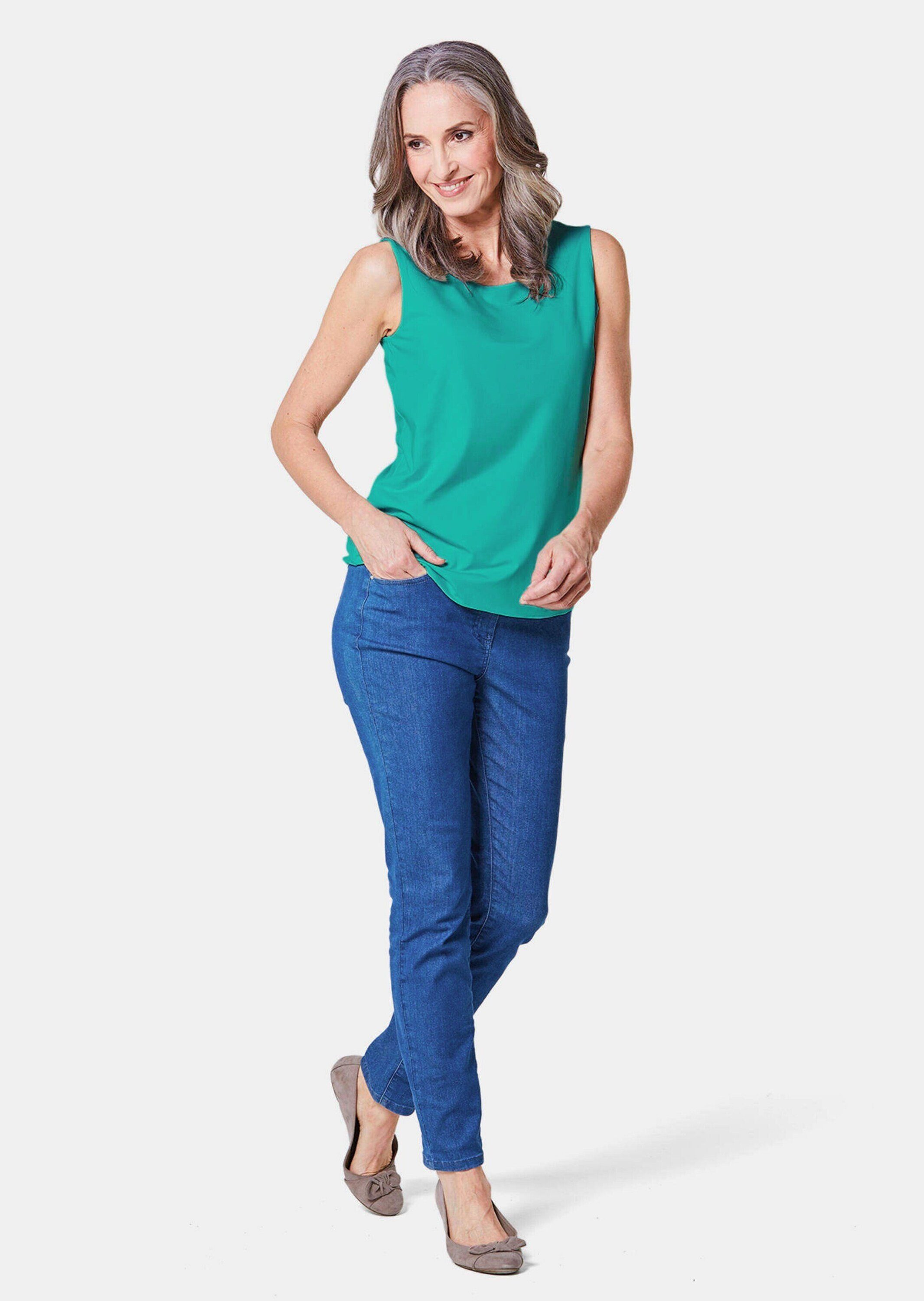 GOLDNER Shirttop Gepflegtes Top in formstabiler günstig online kaufen