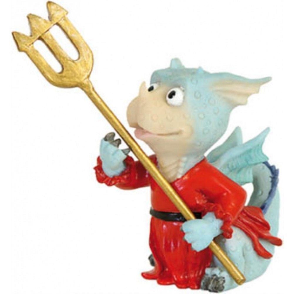 Funny Dragon Dekofigur Dekofigur Funny Dragon Lustiger Drache Devil Höhe 8 cm Kunststoff