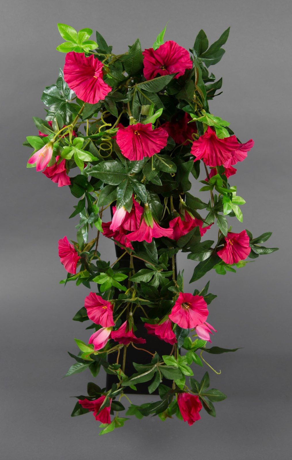 Kunstranke Petunienranke 65cm ZF Kunstpflanzen Kunstblumen künstliche Blumen Petunie, Seidenblumen Roß, Höhe 65 cm, Pink, künstliche Ranke
