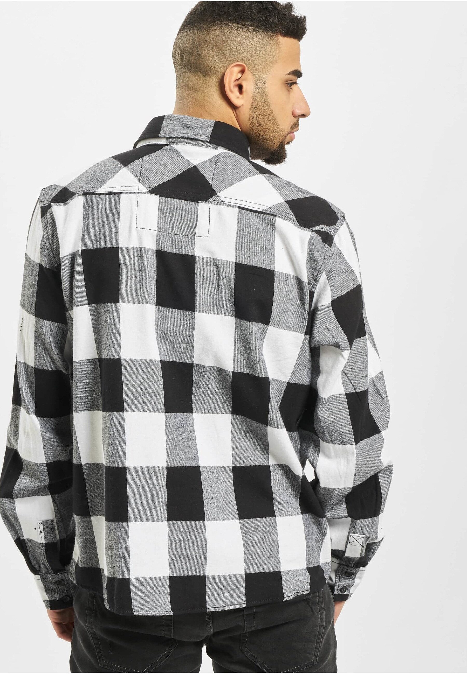 Brandit Langarmhemd Brandit Herren Checked Shirt (1-tlg)