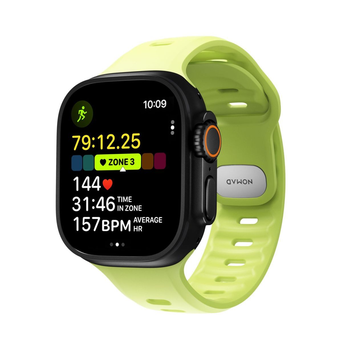 Nomad Smartwatch-Armband Tempo Band 49mm Lime günstig online kaufen