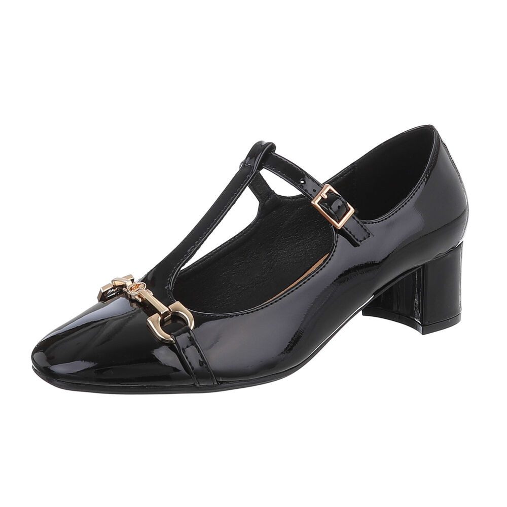 Ital-Design Damen Abendschuhe Elegant Schnürpumps (87118078) Blockabsatz Sc günstig online kaufen