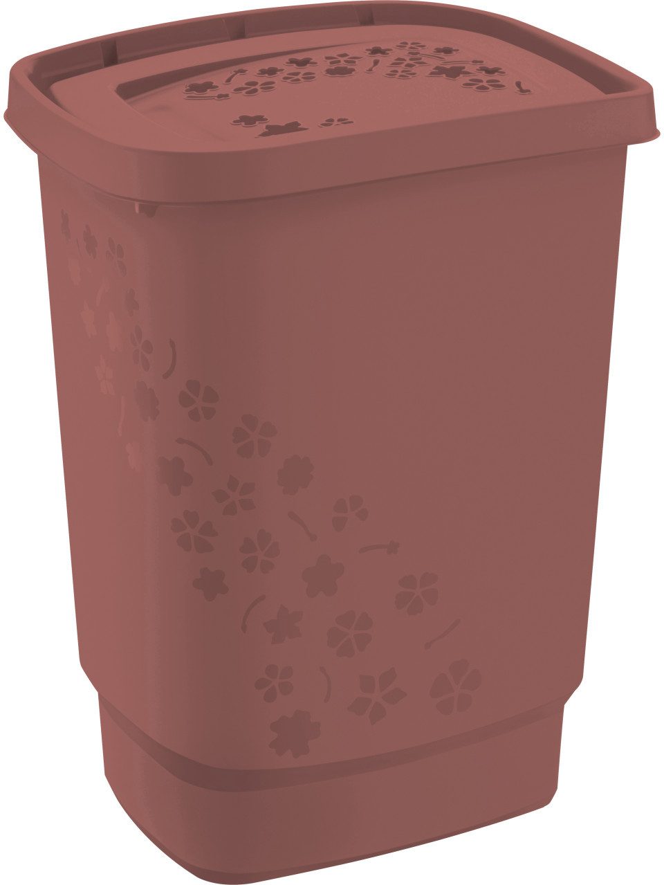 ROTHO Wäschekorb Rotho Корзины для белья Flowers, 55 l iron rot