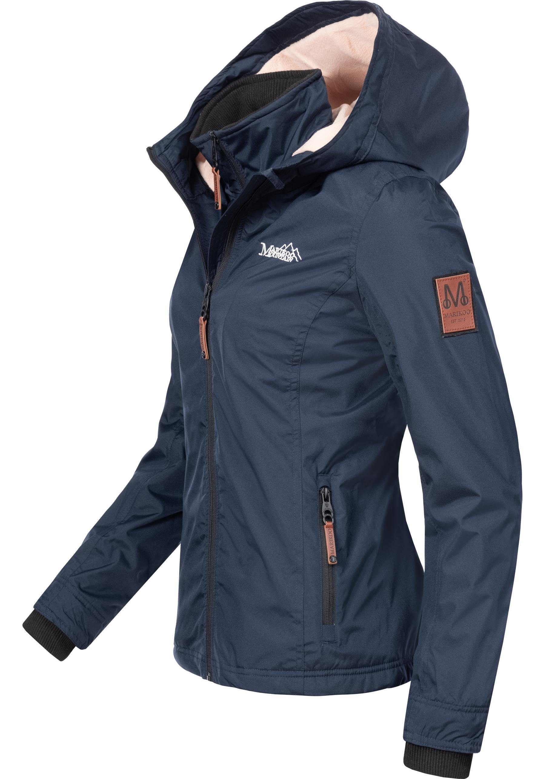 Marikoo Outdoorjacke Erdbeere sportliche Funktionsjacke mit Kapuze – Bild 2 von 4