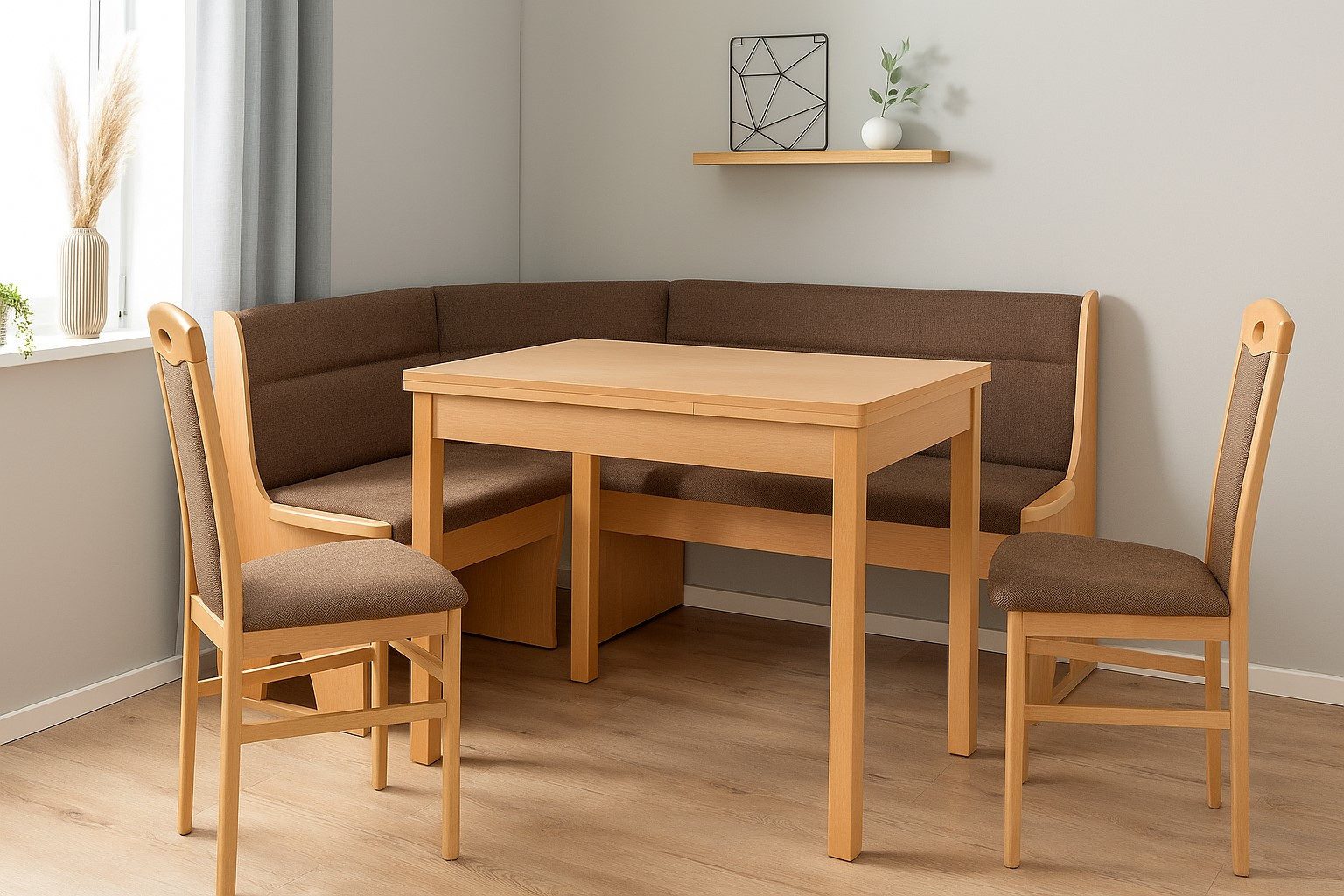 moebel-direkt-online Eckbankgruppe Caro I, (Spar-Set, 4tlg. Set)