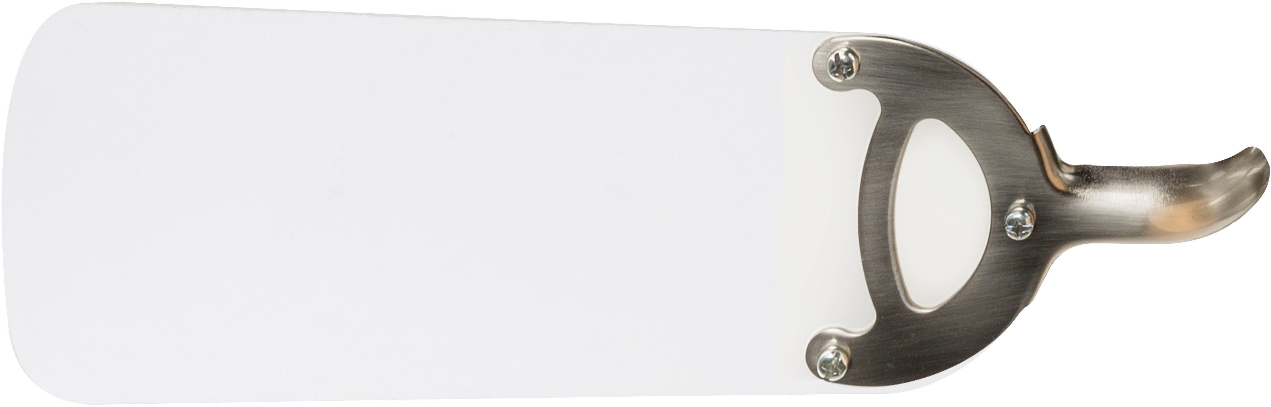 GLOBO LIGHTING Deckenleuchte UGO, ohne Leuchtmittel, Ventilator Nickel/Weiß/Graphit, Opalglas, drehbar, E27
