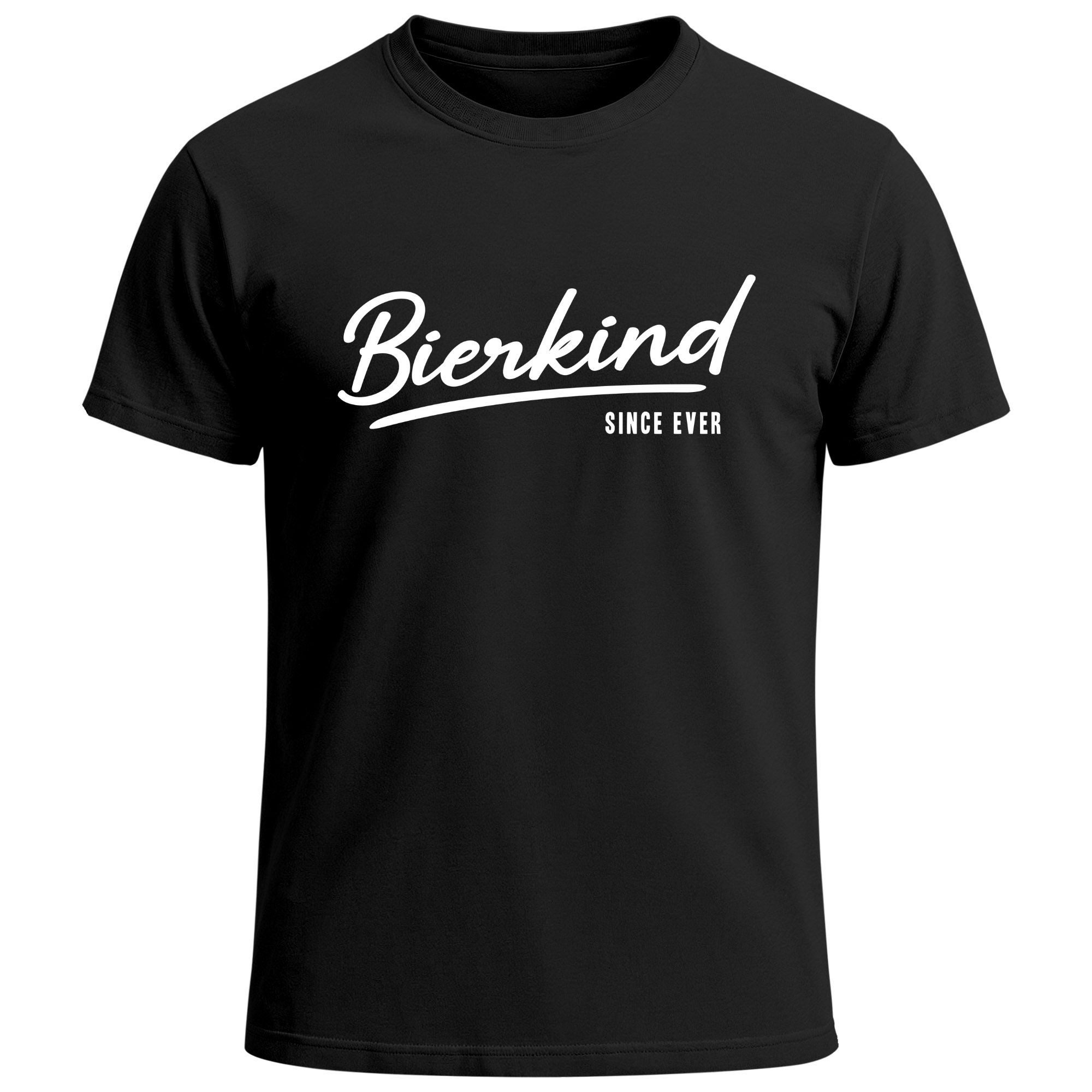 Print-Shirt Herren T-Shirt für das Oktoberfest Bierkind Since Ever Fun-Shirt