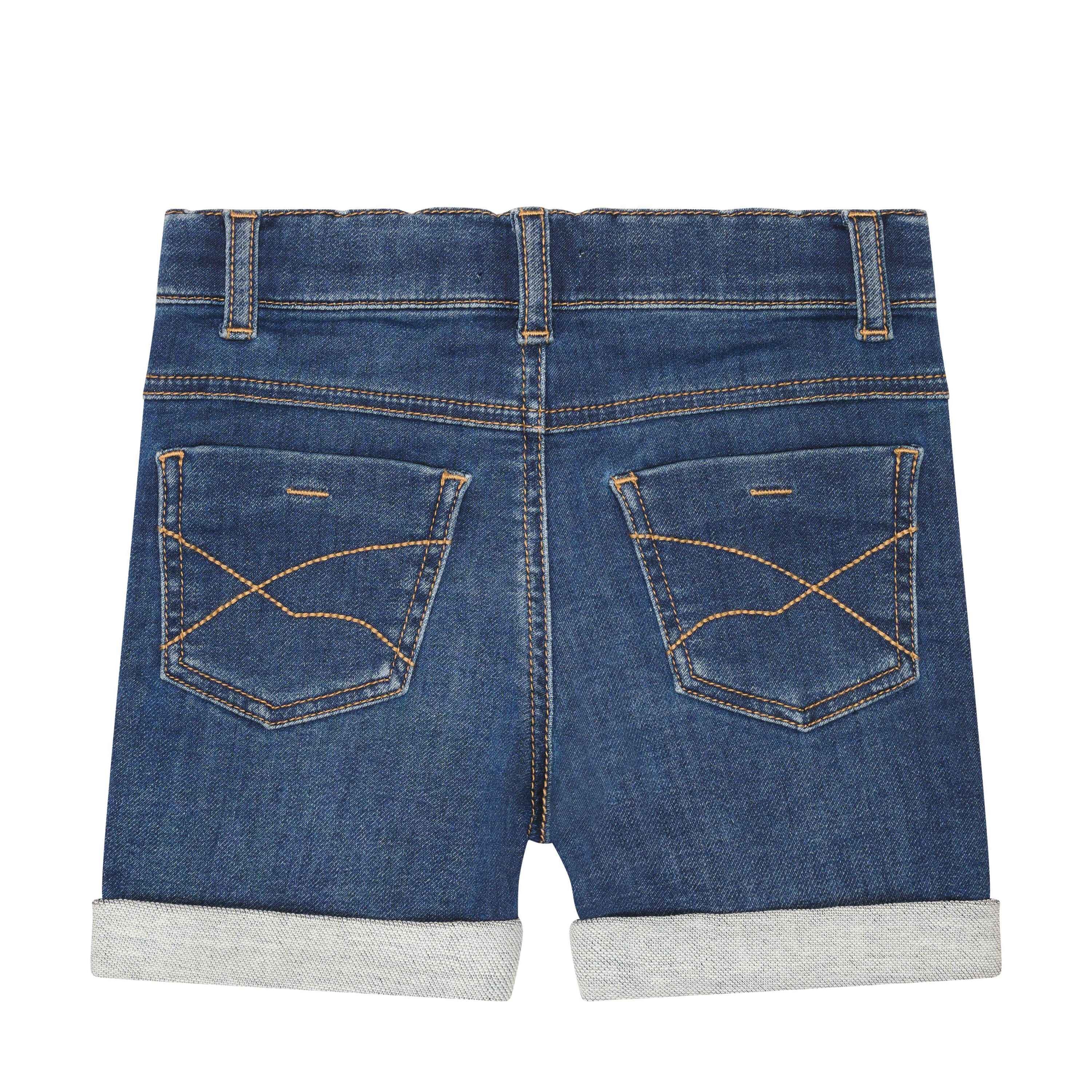 Steiff Jeansshorts Jeans Shorts Denim, verstellbarer Bund